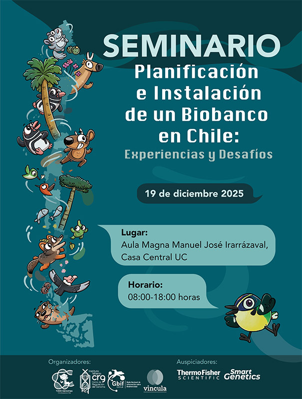 Afiche seminario biobanco 1000 Genomas Chile 19 dic editable